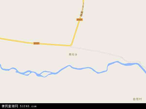 青珍乡地图 - 青珍乡电子地图 - 青珍乡高清地图 - 2024年青珍乡地图