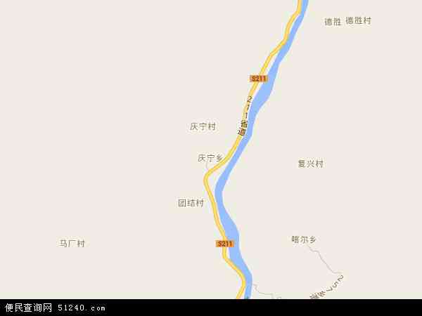 庆宁乡地图 - 庆宁乡电子地图 - 庆宁乡高清地图 - 2024年庆宁乡地图