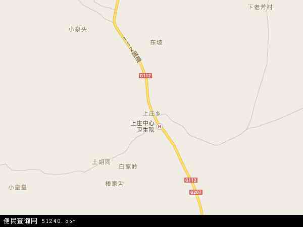 上庄乡地图 - 上庄乡电子地图 - 上庄乡高清地图 - 2024年上庄乡地图