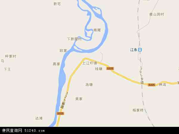 上江圩镇地图 - 上江圩镇电子地图 - 上江圩镇高清地图 - 2024年上江圩镇地图