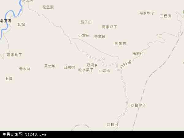 双河乡地图 - 双河乡电子地图 - 双河乡高清地图 - 2024年双河乡地图