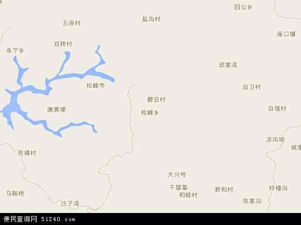 松峰乡地图 - 松峰乡电子地图 - 松峰乡高清地图 - 2024年松峰乡地图