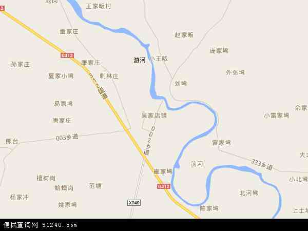 吴家店镇地图 - 吴家店镇电子地图 - 吴家店镇高清地图 - 2024年吴家店镇地图