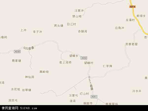 望峰乡地图 - 望峰乡电子地图 - 望峰乡高清地图 - 2024年望峰乡地图