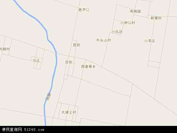 西姜寨乡地图 - 西姜寨乡电子地图 - 西姜寨乡高清地图 - 2024年西姜寨乡地图