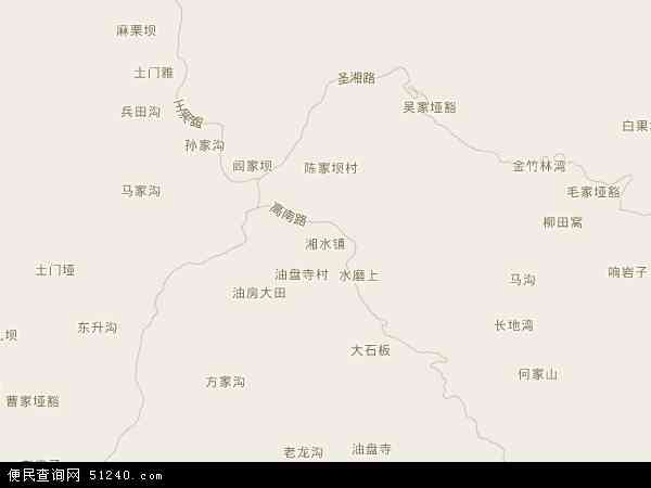 湘水镇地图 - 湘水镇电子地图 - 湘水镇高清地图 - 2024年湘水镇地图