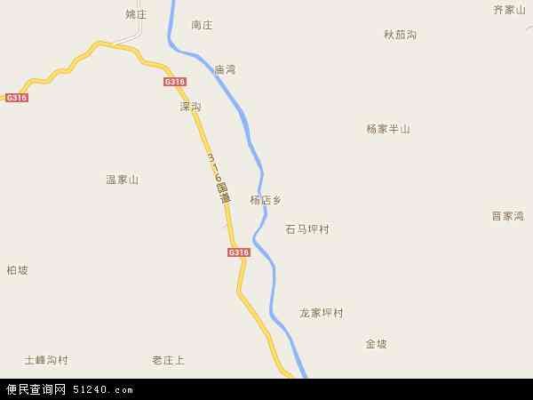 杨店乡地图 - 杨店乡电子地图 - 杨店乡高清地图 - 2024年杨店乡地图