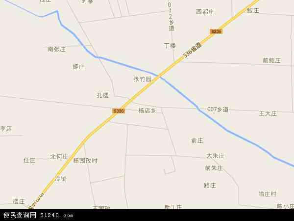 杨店乡地图 - 杨店乡电子地图 - 杨店乡高清地图 - 2024年杨店乡地图