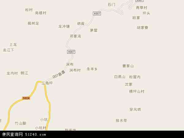 永丰乡地图 - 永丰乡电子地图 - 永丰乡高清地图 - 2024年永丰乡地图