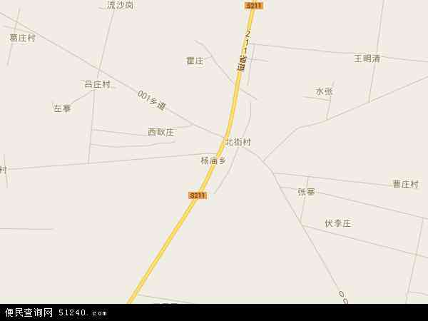 杨庙乡地图 - 杨庙乡电子地图 - 杨庙乡高清地图 - 2024年杨庙乡地图