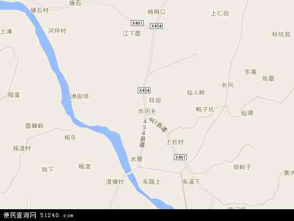 长冈乡地图 - 长冈乡电子地图 - 长冈乡高清地图 - 2024年长冈乡地图