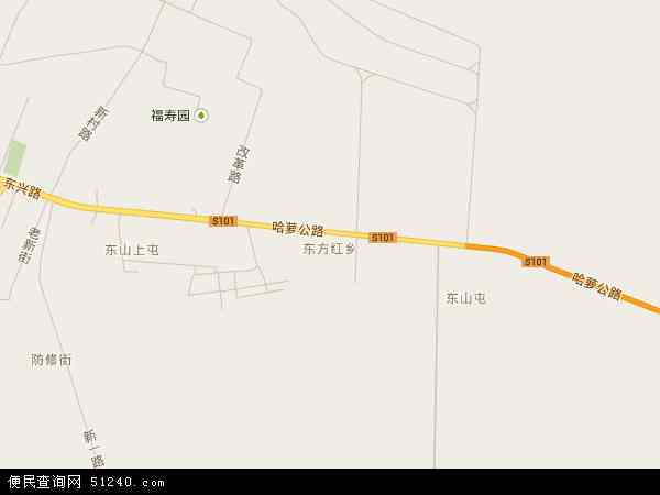 东方红乡地图 - 东方红乡电子地图 - 东方红乡高清地图 - 2026年东方红乡地图