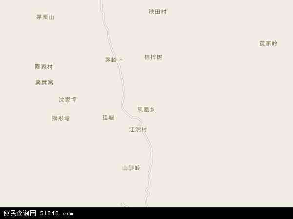凤凰乡地图 - 凤凰乡电子地图 - 凤凰乡高清地图 - 2024年凤凰乡地图