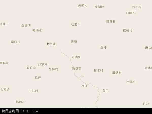 光明乡地图 - 光明乡电子地图 - 光明乡高清地图 - 2024年光明乡地图
