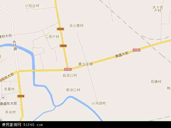 中国 河北省 廊坊市 三河市 黄土庄镇黄土庄镇卫星地图 本站收录有