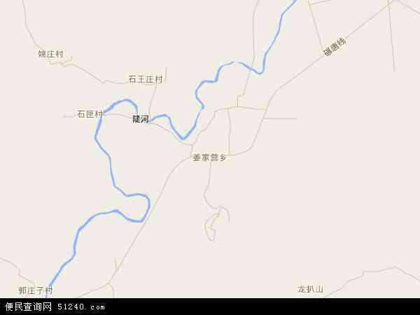 姜家营乡地图 - 姜家营乡电子地图 - 姜家营乡高清地图 - 2024年姜家营乡地图
