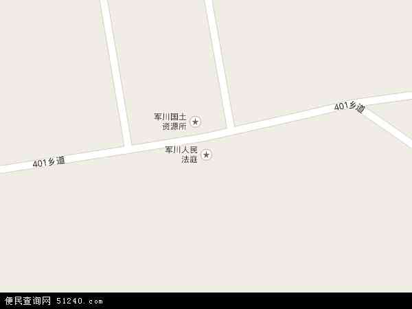军川农场地图 - 军川农场电子地图 - 军川农场高清地图 - 2024年军川农场地图