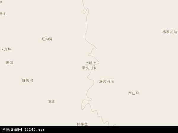 平头川乡地图 - 平头川乡电子地图 - 平头川乡高清地图 - 2024年平头川乡地图