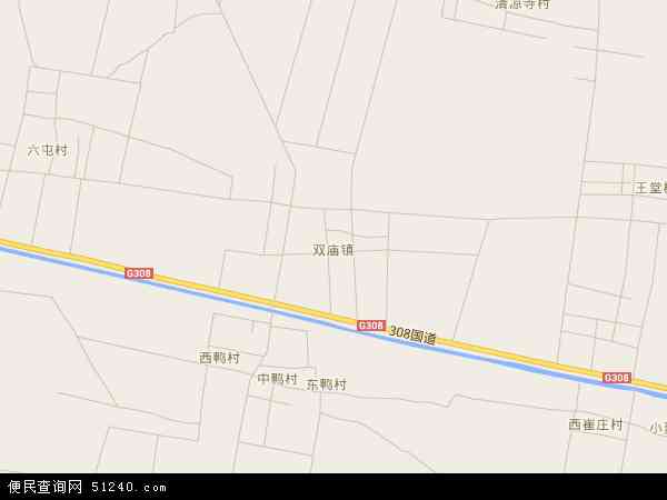 双庙镇地图图片