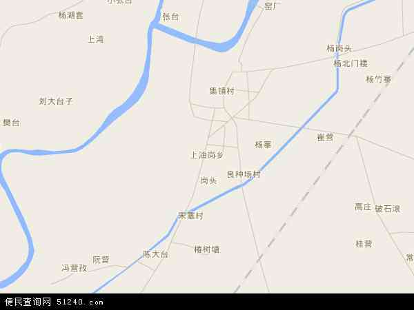 上油岗乡地图 - 上油岗乡电子地图 - 上油岗乡高清地图 - 2024年上油岗乡地图