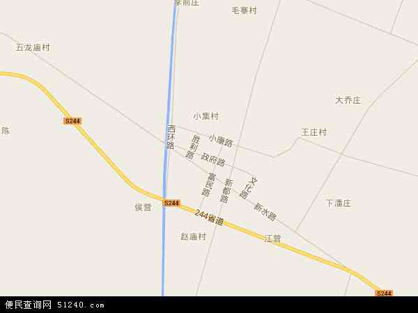 夏津县卫星地图高清版图片