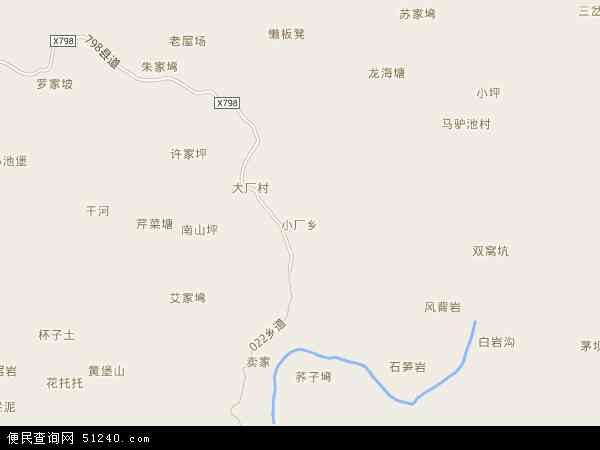 小厂乡地图 - 小厂乡电子地图 - 小厂乡高清地图 - 2024年小厂乡地图
