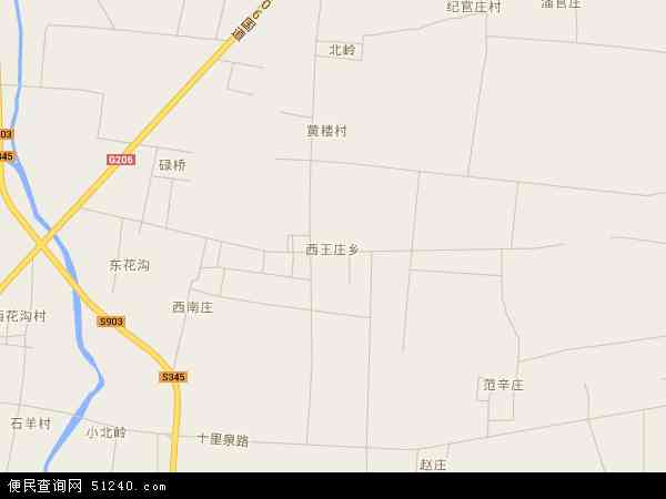 西王庄乡地图 - 西王庄乡电子地图 - 西王庄乡高清地图 - 2024年西王庄乡地图
