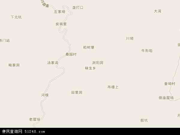 咏生乡地图 - 咏生乡电子地图 - 咏生乡高清地图 - 2024年咏生乡地图