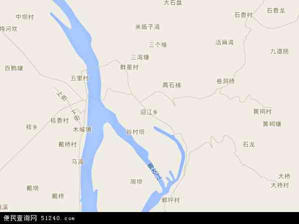 迎江乡地图 - 迎江乡电子地图 - 迎江乡高清地图 - 2024年迎江乡地图