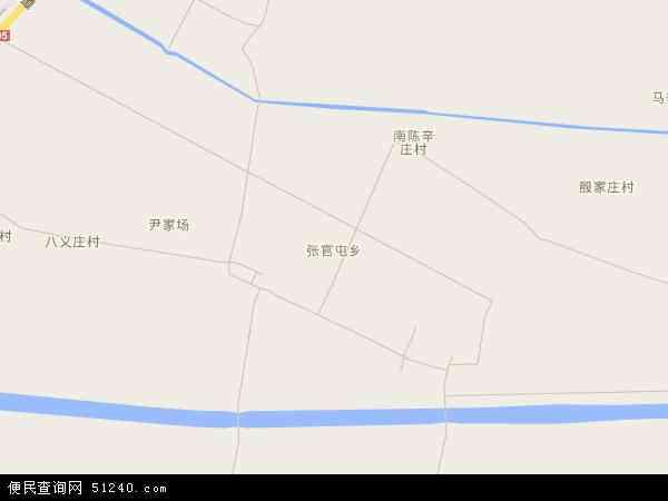 张官屯乡地图 - 张官屯乡电子地图 - 张官屯乡高清地图 - 2024年张官屯乡地图