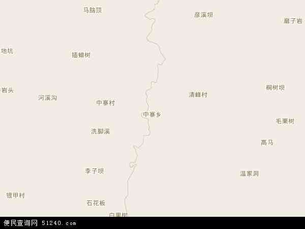 中寨乡地图 - 中寨乡电子地图 - 中寨乡高清地图 - 2024年中寨乡地图