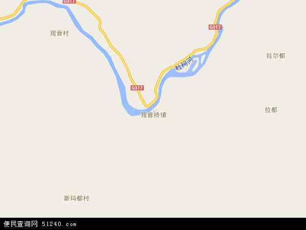 重庆市观音桥地图图片
