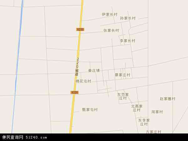 姜庄镇地图 - 姜庄镇电子地图 - 姜庄镇高清地图 - 2024年姜庄镇地图