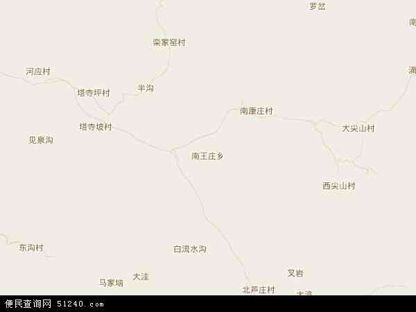 南王庄乡地图 - 南王庄乡电子地图 - 南王庄乡高清地图 - 2024年南王庄乡地图