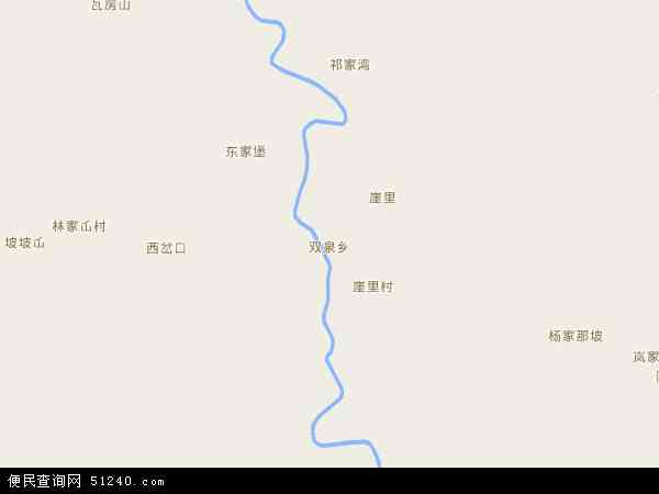 双泉乡地图 - 双泉乡电子地图 - 双泉乡高清地图 - 2024年双泉乡地图