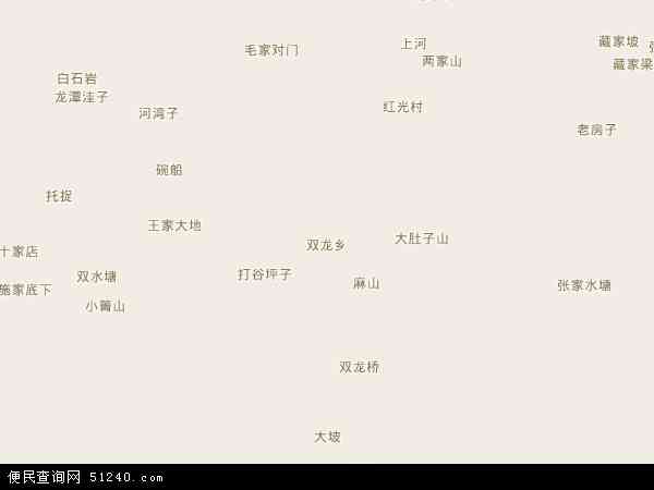 双龙乡地图 - 双龙乡电子地图 - 双龙乡高清地图 - 2024年双龙乡地图