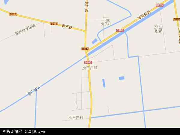 小王庄镇地图 - 小王庄镇电子地图 - 小王庄镇高清地图 - 2024年小王庄镇地图