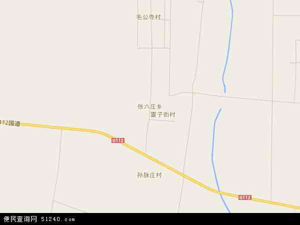 张六庄乡地图 - 张六庄乡电子地图 - 张六庄乡高清地图 - 2024年张六庄乡地图