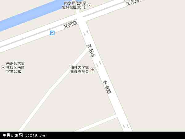 南京仙林大学城地图 - 南京仙林大学城电子地图 - 南京仙林大学城高清地图 - 2024年南京仙林大学城地图