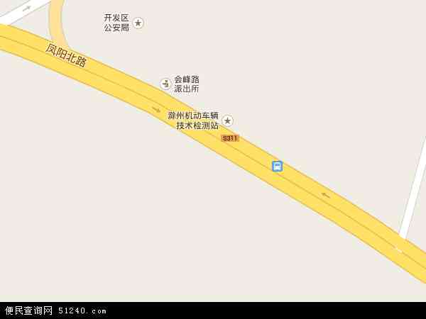 滁州市经济技术开发区地图 - 滁州市经济技术开发区电子地图 - 滁州市经济技术开发区高清地图 - 2024年滁州市经济技术开发区地图