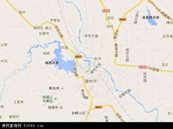 凤凰街道办事处（滁州市开发区）地图 - 凤凰街道办事处（滁州市开发区）电子地图 - 凤凰街道办事处（滁州市开发区）高清地图 - 2024年凤凰街道办事处（滁州市开发区）地图
