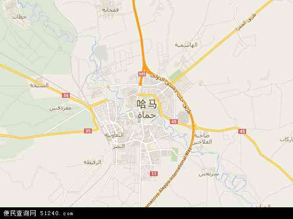 哈马地图 - 哈马电子地图 - 哈马高清地图 - 2024年哈马地图