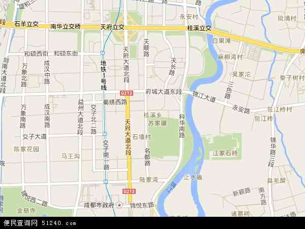 桂溪地图 - 桂溪电子地图 - 桂溪高清地图 - 2024年桂溪地图