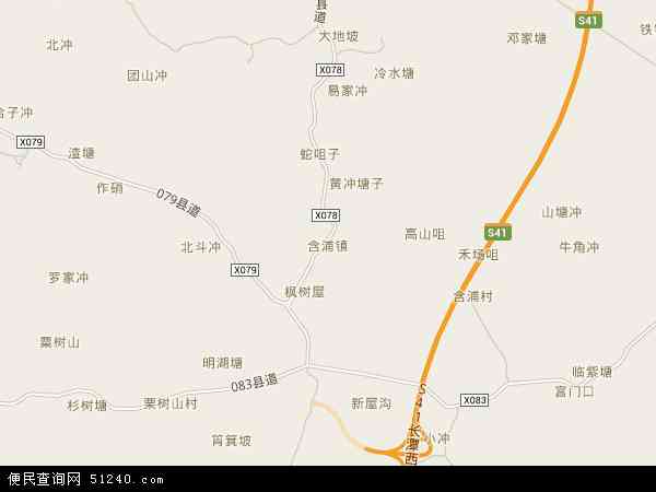 含浦地图 - 含浦电子地图 - 含浦高清地图 - 2024年含浦地图