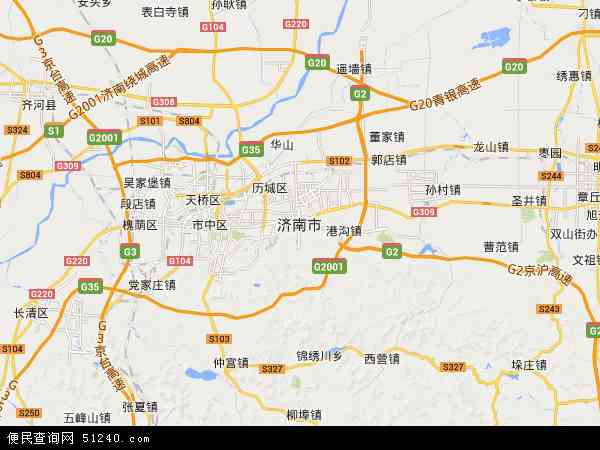 济南大桥镇地图图片