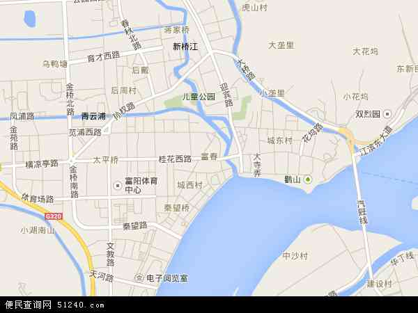 富春地图 - 富春电子地图 - 富春高清地图 - 2024年富春地图