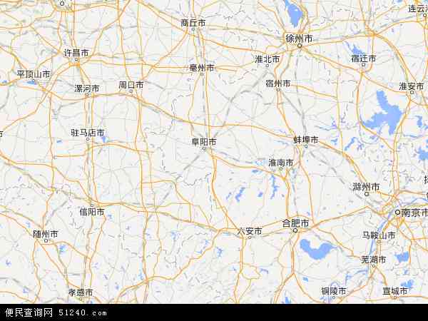 淮河地图 - 淮河电子地图 - 淮河高清地图 - 2024年淮河地图