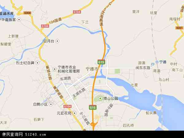 宁德市漳湾镇地图图片