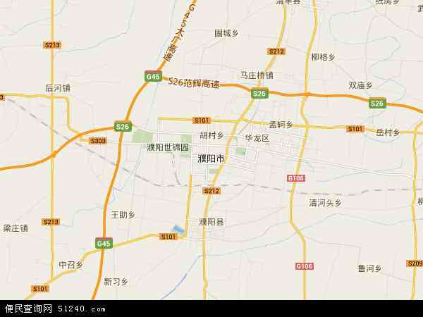 濮阳市地图 - 濮阳市电子地图 - 濮阳市高清地图 - 2024年濮阳市地图