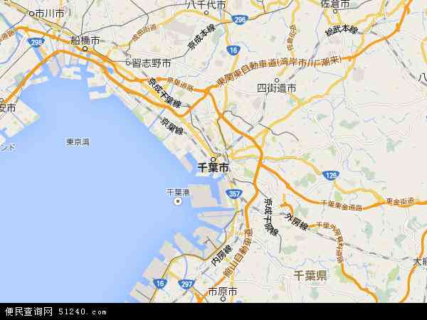 日本千叶县市川市地图图片